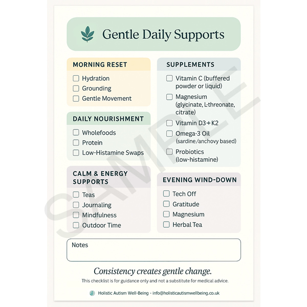 Gentle daily support